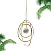 Décorations de jardin Crystal Catchers Réflexion Sunlight Pendant brillance compact pour le téléphone portable Balcon de la porte d'entrée