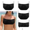 Serbatoi di camisoles da 50 pezzi reggiseni usa e getta per salone spray spaone top indumento biancheria intima abbronzatura da donna brassieres goccia di lingerie drop drive dhw8q