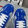 Designer Classic Casual America Cup XL Patentowe trampki płaskie trenerzy dla mężczyzn skórzane nylonowe czarne buty sportowe