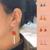 Dangle Earrings Earring For Women Resin Lollipop Drop Children Jewelry Custom Made Handmade Cute Girls Cotton Candy Gift