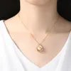 Charm Shell Design Pearl Jewelry Collier Pearl Pendant 925 STERLING SILP BIELRY Colliers de mode pour femmes259w