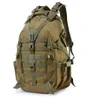 Outdoor -Taschen 40L Militärtaktischer Rucksack für Männer Camping -Wanderrucksäcke reflektierende Outdoor -Reisetaschen Molle 3p Kletter Rucksack Bagl231222