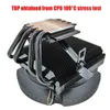 4 Värmeledningar Argb CPU Cooler 120mm Low Profile 4Pin PWM PC Radiator för Intel LGA 1700 2011 1150 1151 X99 AM3 AM4 Ventilador 231221