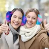 Bérets colorés femmes en peluche fausse furse oreilles hivernales dame filles grandes pompoms couverts duvets à l'extérieur