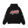 Moda harajuku hellstar studio High Street Men kobiety 1996 Casual Black Hoodies Graffiti Print Para Bluza Streetwear 231221