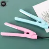 Hair Curlers Straighteners Portable 2 in 1 Mini Hair Perming Hair Styling Appliance Hair Crimper Electric Splint Flat Iron Ceramic Hair Curler StraightenL231222