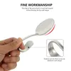 Forks 6 Pcs Curved Handle Spoon Western Miniture Decoration Drink Garnish Multipurpose Ice Cream Scoop