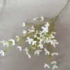Fiori decorativi di seta artificiale fiore bouquet magnolia pianta casa decorazione del salo