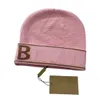 Дизайнер Balencaigaities Beanie Новая вязаная шляпа модная буква