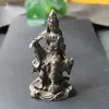 stile retrò figurines di guan yin miniature statue buddha statue decoro di casa accessori ornamenti collezioni di bronzo 231222