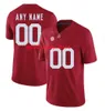 2024 Alabama Crimson Tide Futbol Oyun Jersey 9 Genç 42 Jaylen Moody 2 McClellan 11 Traeshon Holden 3 Jermaine Burton 31 Will Anderson Jr. 1 Jahmyr Gibbs