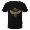 T-shirts pour hommes, mode de rue PP T-shirts pour hommes Punk pour Design perceuse marque Ullover 026