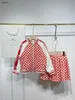 Lüks Bebek İki Parça Seti Kız Elbiseleri Boyut 110-160 Geometrik Desenlerin Tam Baskı Çocuk Ceket ve Pileli Etek Dec10
