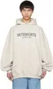 Vetements Designer Hoodies 남자 스웨트 스웨터 스웨터 후드 티 패션 느슨