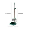 Durable Broom and Dustpan Set with Ergonomic Design - Perfect for All Surfaces 231221