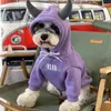 犬のアパレル秋と冬のペットの服フリースセーターファッションパーカー小さなミディアムサイズの温かいスウェットシャツチワワヨークシャー