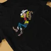 T-shirts masculins Lucky Luke Cartoon Shirt Shirt Polyester Goth Men Tees Vêtements d'été HARAJUKU