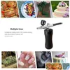 Professionella spraypistoler Uppladdningsbar Portable Airbrush Kit Wireless Air Compressor Gun Makeup Art Nail Cake Tillfällig tatuering Hine Drop Dh360