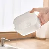 Whyy Hand Soap Dispenser en plastique Presse Nettoyage Boîte à cadavre Sponge Racks Drain Racks Kitchen Storage Tools Accessoires de bain 231221