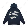 Mens Sweatshirts Classic Wests Hoodie Designer Sweatshirt Kanyes Hoodies för män Europa och USA: s tidvattenmärke Måste föds igen brevutrustning h