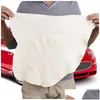 Towel 60X80Cm Care Natural Chamois Leather Cleaning Genuine Wash Suede Absorbent Quick Dry Streak Lint Car 40Cm 50Cm 60Cm Glasses Dr D Dhgpc