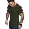 T-shirts pour hommes plus t-shirts à manches courtes de taille grande mode