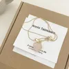 Colliers pendentifs Collier de coeur opal de mode pour femmes filles rose quartz beaux accessoires de bijoux cadeau