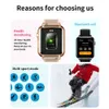 Smart Watch H90 Smart Bracelet One Button Verbindungsanruf AI Voice Assistant Sports Uhr