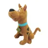 Cartoon Stuffed Animals Brown Great Dane Dog Plush Toys Scooby Plushy Kid's Animal Toys