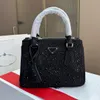 NOVO 2024 Bolsa de designer de moda clássica feminina sacola de grande capacidade bolsas de couro femininas bolsas de ombro femininas de alta qualidade bolsas casuais sac principal femme 7 estilos