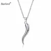 Colliers pendants Collier de corne italienne 925 Serling Silver 18 Chaîne de câble Cornicello Cornetto Amulet Jewelry P13274B236E