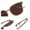 Sunglasses Charmleo Square Framed For Women Men Fashion Big Size Sun Glasses Eyewear Outdoor Shades Anti-reflective UV400