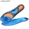 Acessórios para calçados esportivos para sapatos esportes de silicone gels palmilhas plantar fascite de calcanhar massageando a absorção de choque de choque 231221