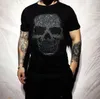 T-shirts masculins Men Street Fashion PP T-shirts Mens Punk For Design Drill Ullover Brand 027