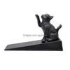 As portas pegam fechos vintage de ferro fundido por porta de animal parada de parada por comfify adorável decorativo caça coletas de perto7030954 gota d dhrra