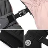 Winter Snowboard Ski Gloves PU Leather Non-slip Touch Screen Waterproof Motorcycle Cycling Fleece Warm Snow Gloves Unisex 231221