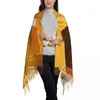 Tobs de débardeur pour hommes personnalisés Avenue Park Scarpe Femmes Men de l'hiver Charpes chaudes Gustav Klimt peinture des châles d'art Wraps