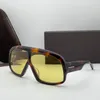 Óculos de sol para homens Mulheres Designers de verão 965 Estilo anti-ultraviolet Retro Plate Full Frame Glasses Box