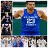 Customzied Aly Khalifa Byu Cougars baskettröjor Mens kvinnor ungdomar alla sömmar Noah Waterman Townsend Tripple Fousseyni Traore Trey Stewart Richie Saunders