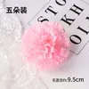 Dekorativa blommor Simulering Rose Carnation Flower Cake Decoration tredimensionell sidenduk Fake Dessert Decorati