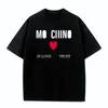 2023 Men's Summer Designer T-shirt Men's Women Fashion Street Wear Hip Hop Mo Shixiong T-shirt Men's Casual Top T-shirt M-3XL