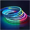 Светодиодные полоски WS2812B RGB Neon Strip Light DC5V Наружная водонепроницаем