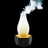 Hookah set Glass bottle with light charging base vaporizer wax oil electric dab rigs water bongs Electronic atomizer USB glass device ZZ