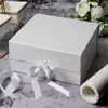 StoBag-Thicken Gift Box with Lid Birthday Wedding Event Party Favours Decoration Storage Gift Wrap Bridesmaid Proposal 231221