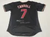 Custom Dbacks Baseball Jersey Christian Walker Ketel Marte Corbin Carroll Lourdes Gurriel Jr Gabriel Moreno Josh Rojas Geraldo Perdomo Pavin