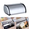 Stainless Steel Bread Box Large Capacity Cake Bin Dustproof Food Organizer Bakery Storage Container For Keeping Fresh 231221