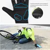 Guanti ciclistici touchscreen non slip a finger bici di guanti per biciclette per palestra che eseguono corse da campeggio escursionistiche