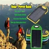 Accessories 5000mAh Solar power bank waterproof shockproof Dustproof portable Solar powerbank External Battery for Cellphone iPhone 7