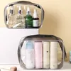 3pcs mix set wasserdichte klare kosmetische tasche Frauen reisen make -up bag pvc make -up bad toiltiger waschen beauty organizer pouch case 231221