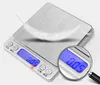 Digital Kitchen Scale Hållbart rostfritt stål Digital postskala Hög Precision Elektronisk skala med LCD -skärm